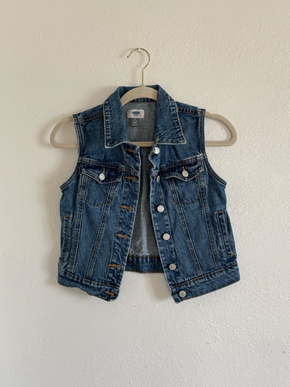 Old Navy kids denim vest